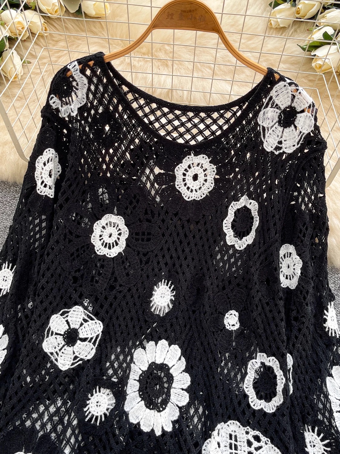 Ellie crotchet top KTO293 images